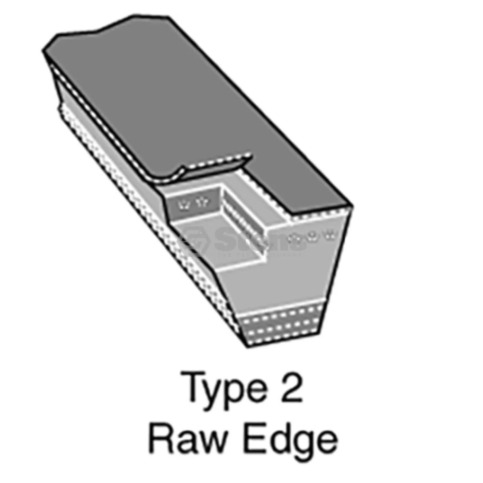 Red Hawk BLT-0006 Replacement Belt for E-Z-GO Marathon (27077G01/27077G02) image 2