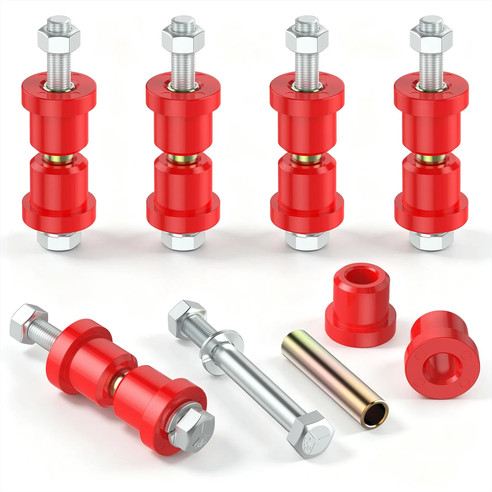 DRIVE UP B002 Rear Leaf Spring Bushing Kit for Club Car DS