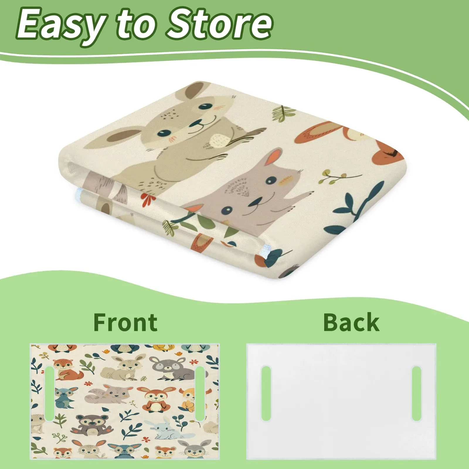 Tiveruda Farmhouse Animals Golf Cart Seat Cover image 4