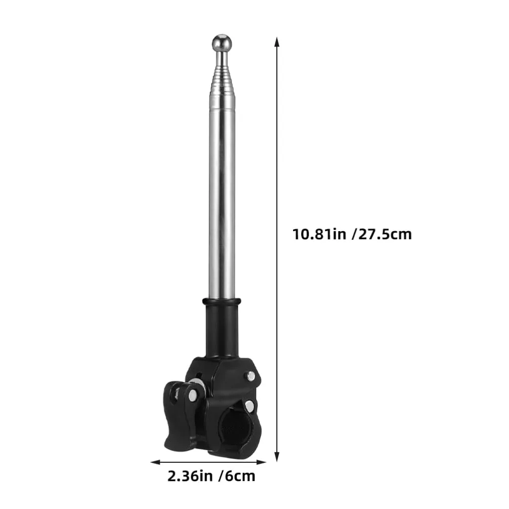 TOPPERFUN Adjustable Golf Cart Flag Holder, 64-Inch Pole image 2