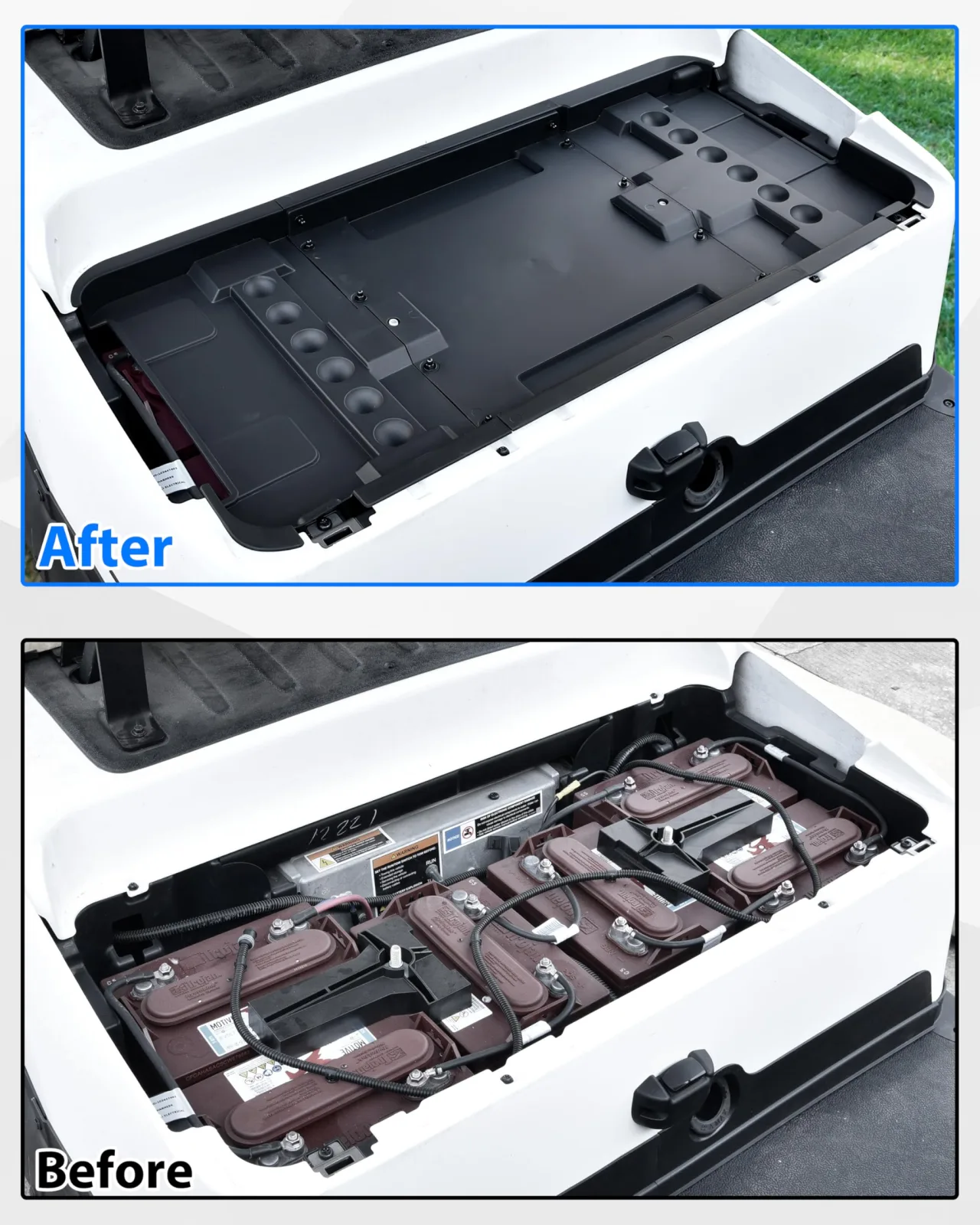 SAUTVS Under-Seat Storage Tray for Club Car Tempo image 2