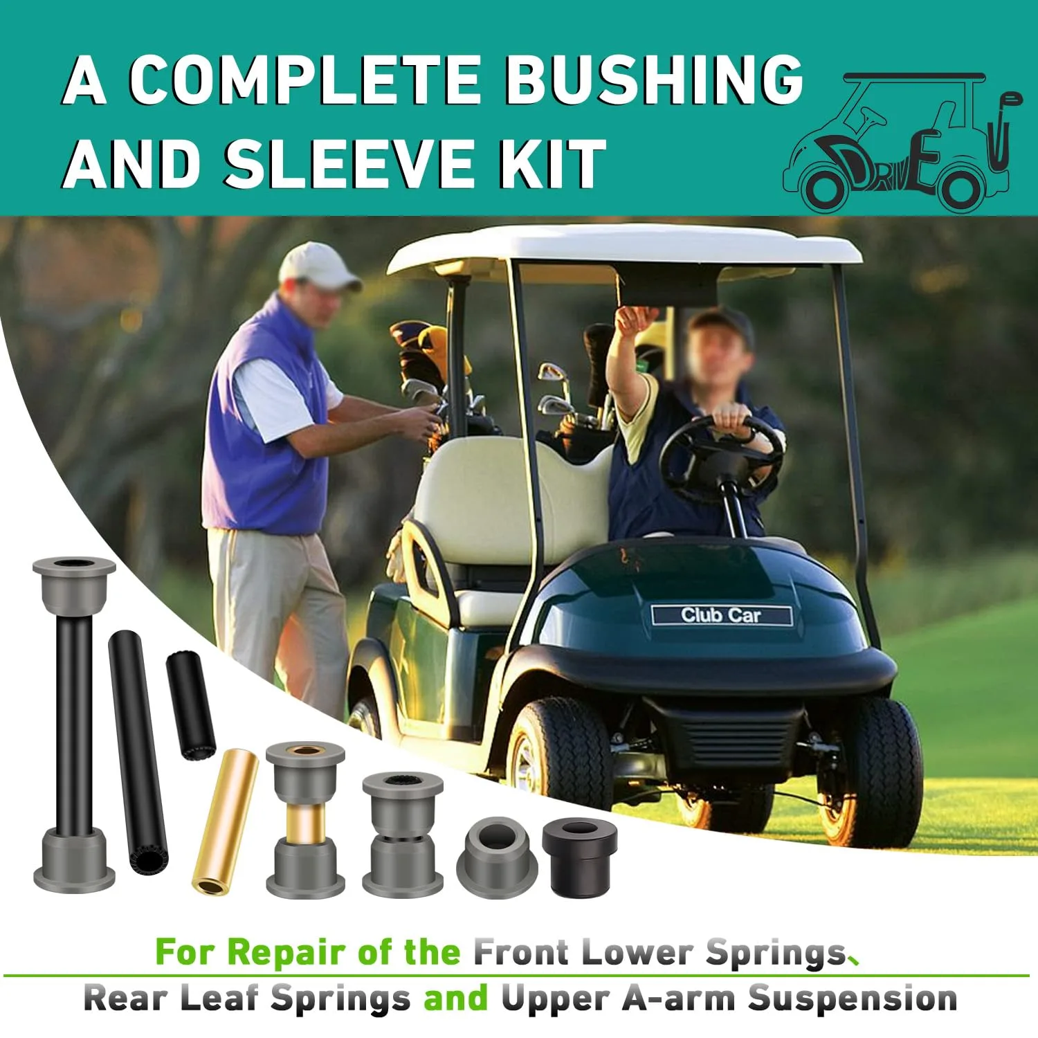DRIVE UP DU00036 Club Car Precedent Bushing Kit image 2