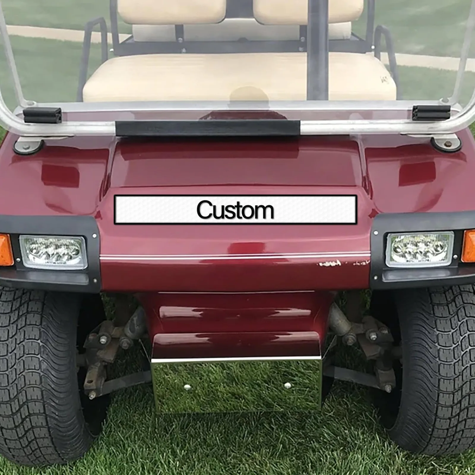 Custom Name Plate for Club Car DS Golf Cart image 3