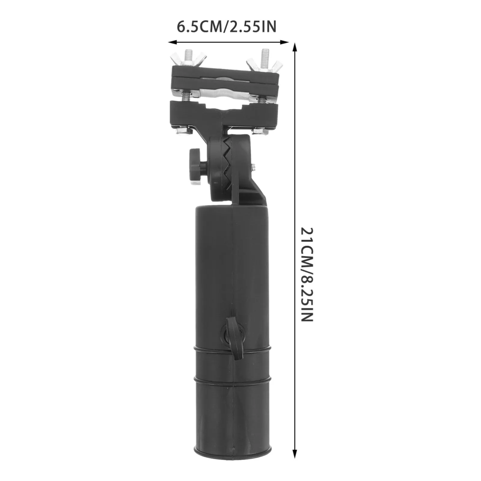 VILLCASE Adjustable Golf Cart Umbrella Holder Plastic Clamp image 3