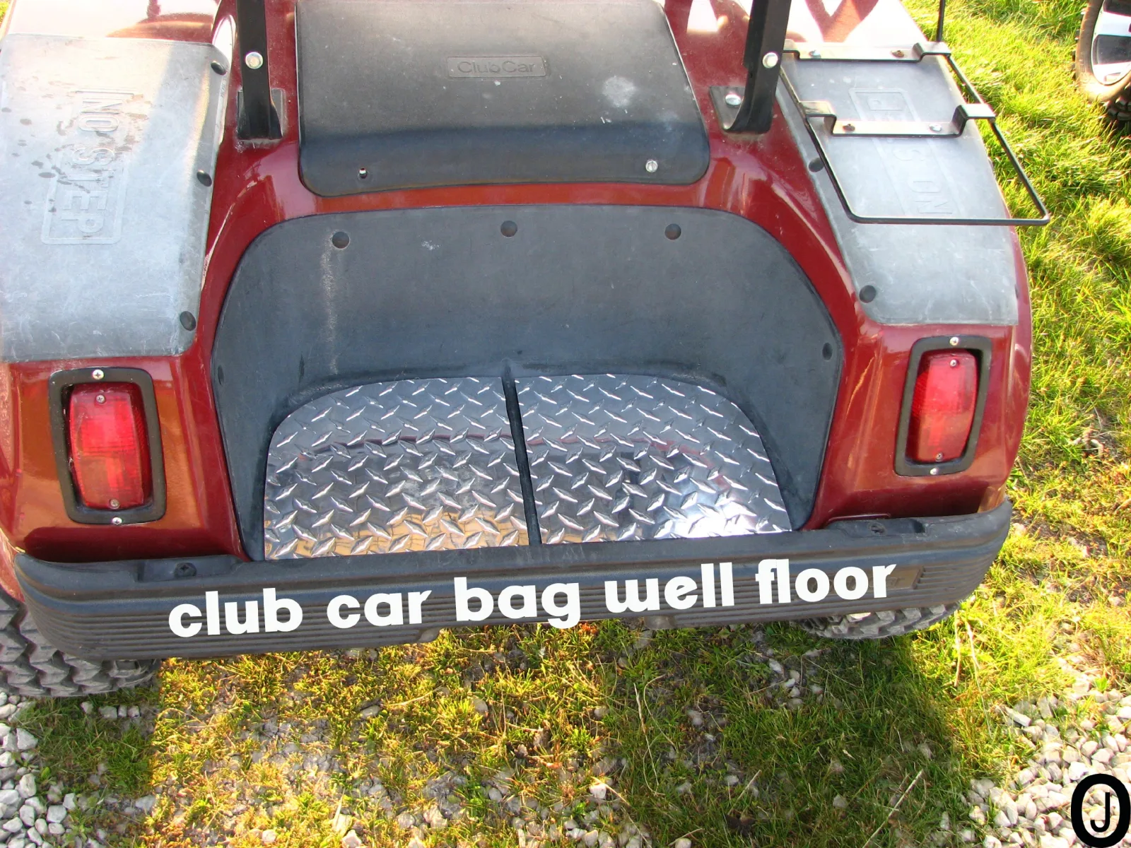 J & O Carts Parts Club Car Diamond Plate Bagwell Cover image 4