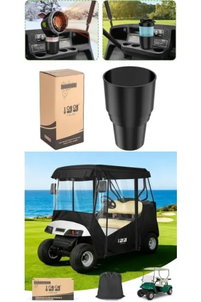 10L0L Golf Cart Enclosure for E-Z-GO TXT and Club Car DS
