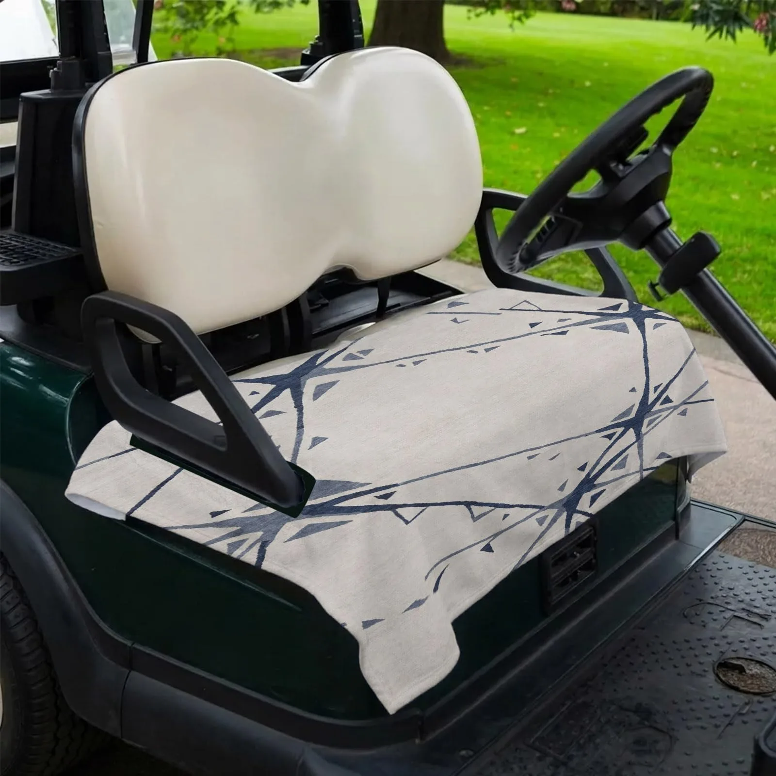 DecorLovee 51 x 31 in Microfiber Golf Cart Seat Cover Towel image 2