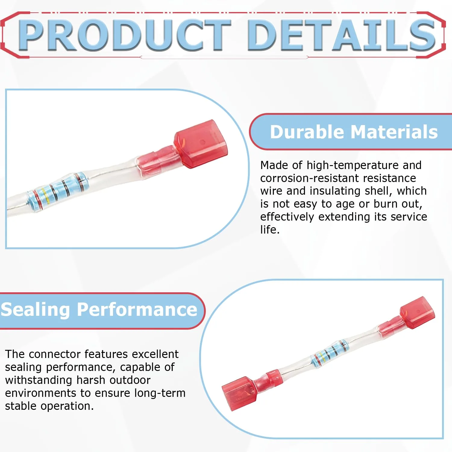 POERTYUI 102522701 Club Car Precedent Resistor Assembly image 3