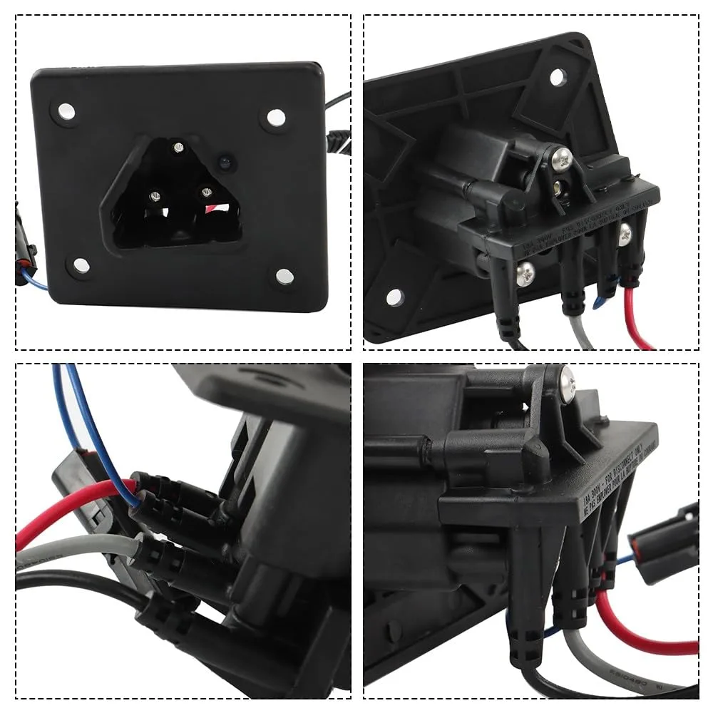 48V E-Z-GO TXT RXV Charger Receptacle VXBTD5D1567 image 4