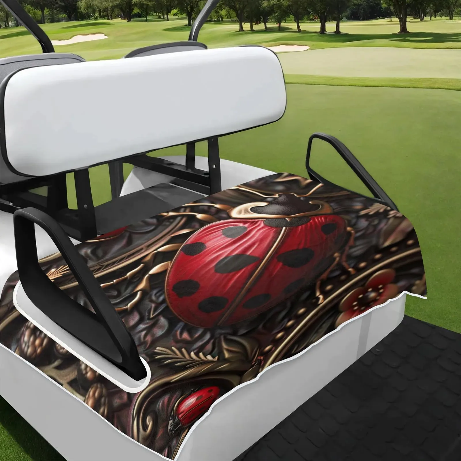 Tiveruda Universal 51" x 31" Golf Cart Seat Cover - Polyester