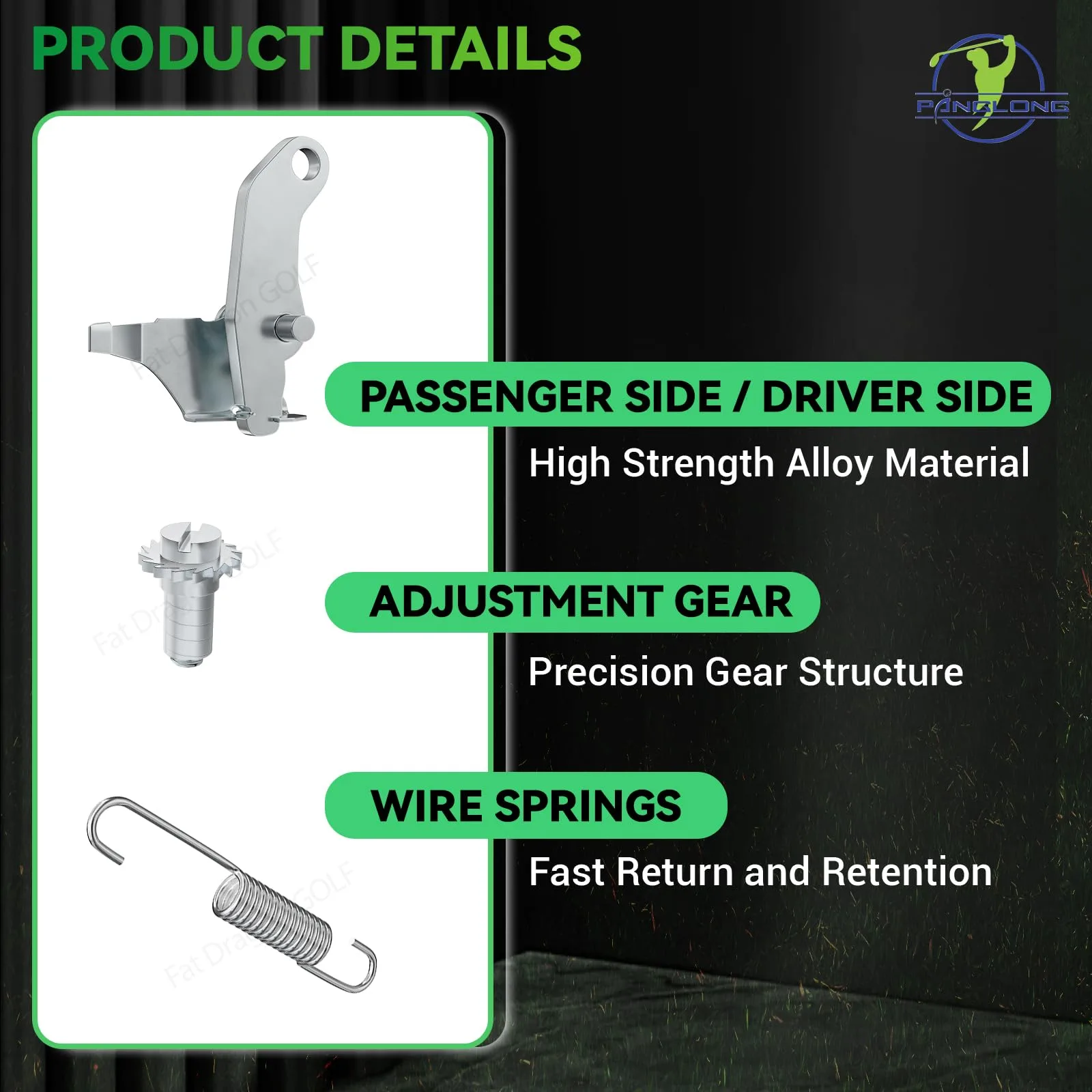 Panglong FDG-178 Brake Repair Kit for Club Car DS & Precedent image 2