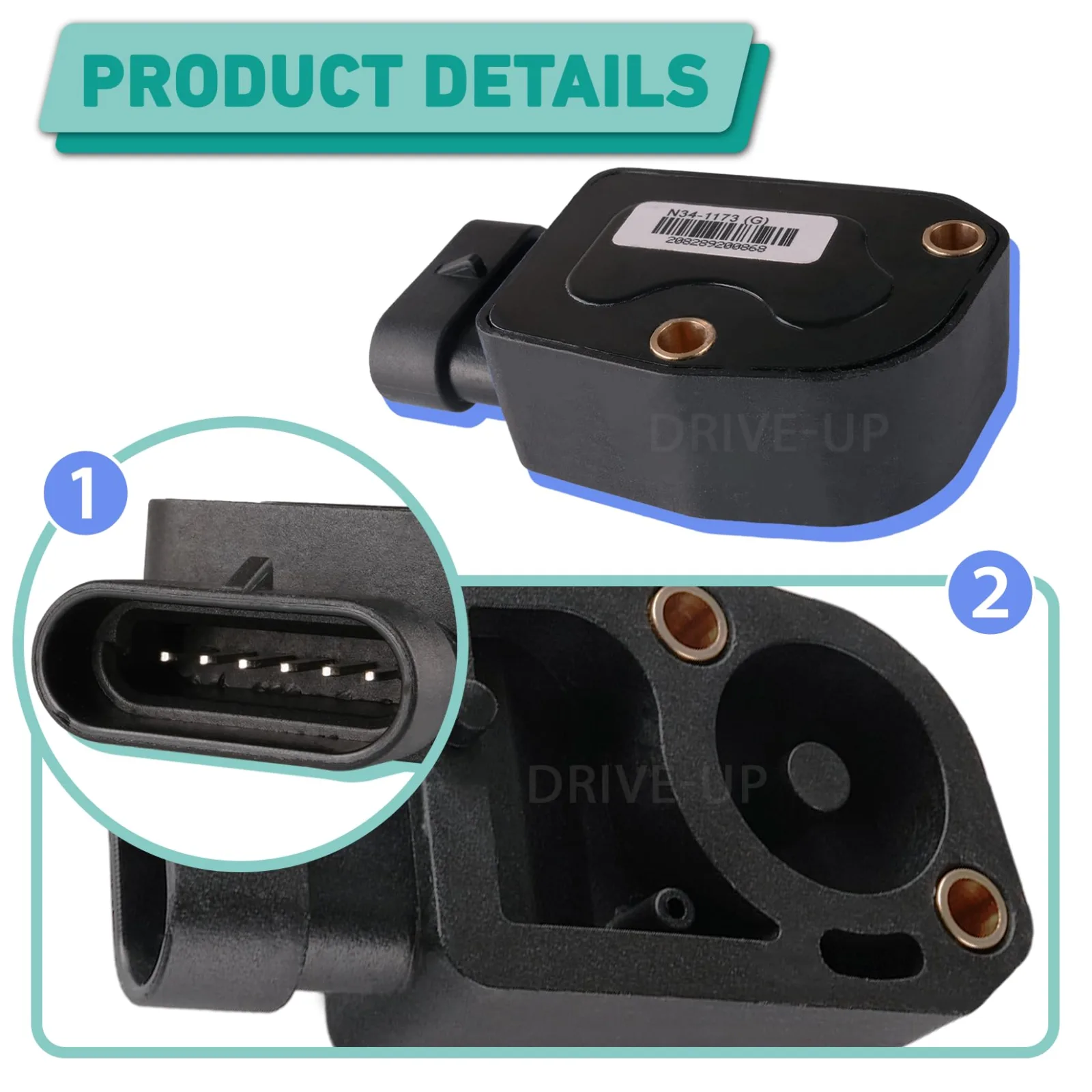 DRIVE UP Throttle Sensor for Club Car Gas Carts DU00001 image 3