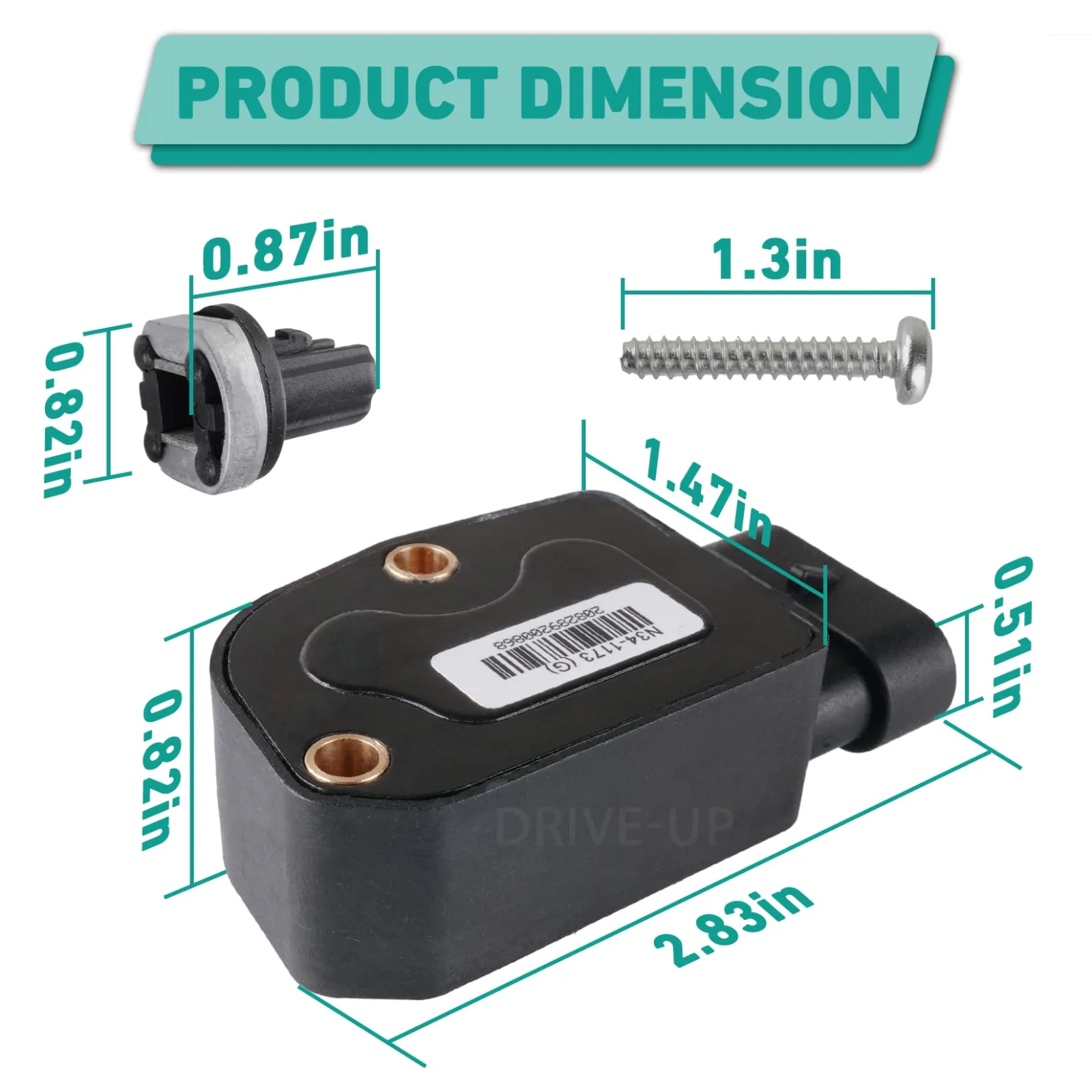 DRIVE UP Throttle Sensor for Club Car Gas Carts DU00001 image 4