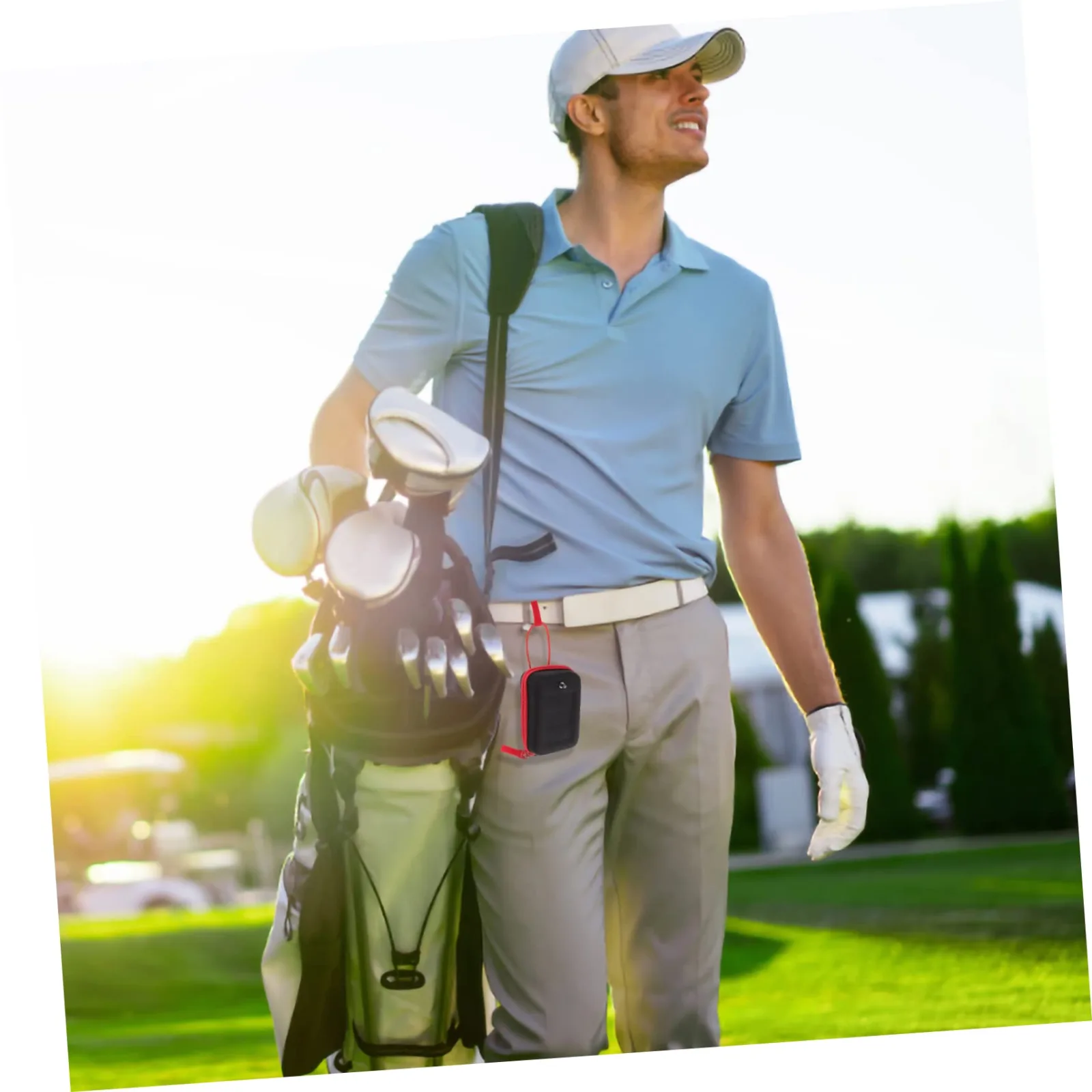 WOONEKY EVA Golf Rangefinder Storage Case with Hook image 2