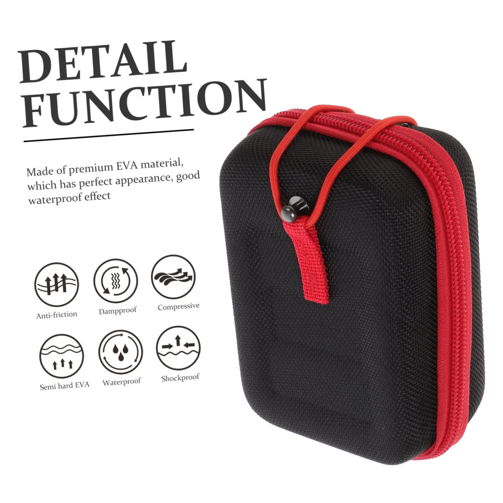 WOONEKY EVA Golf Rangefinder Storage Case with Hook image 3