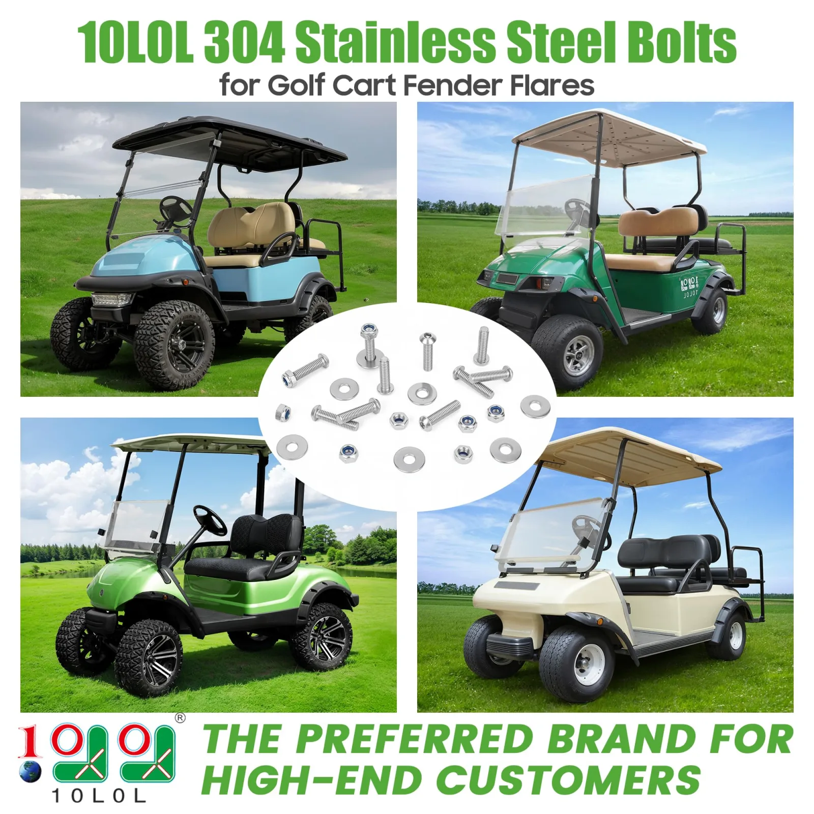 10L0L Fender Flare Hardware Kit BOD-T018-B02 image 2