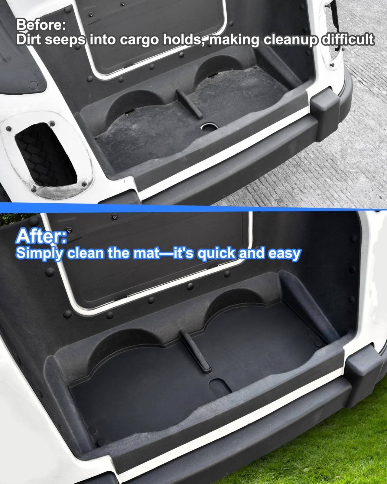 KEWISAUTO TPE Bag Well Mat for EZGO RXV 2008-2015 image 2