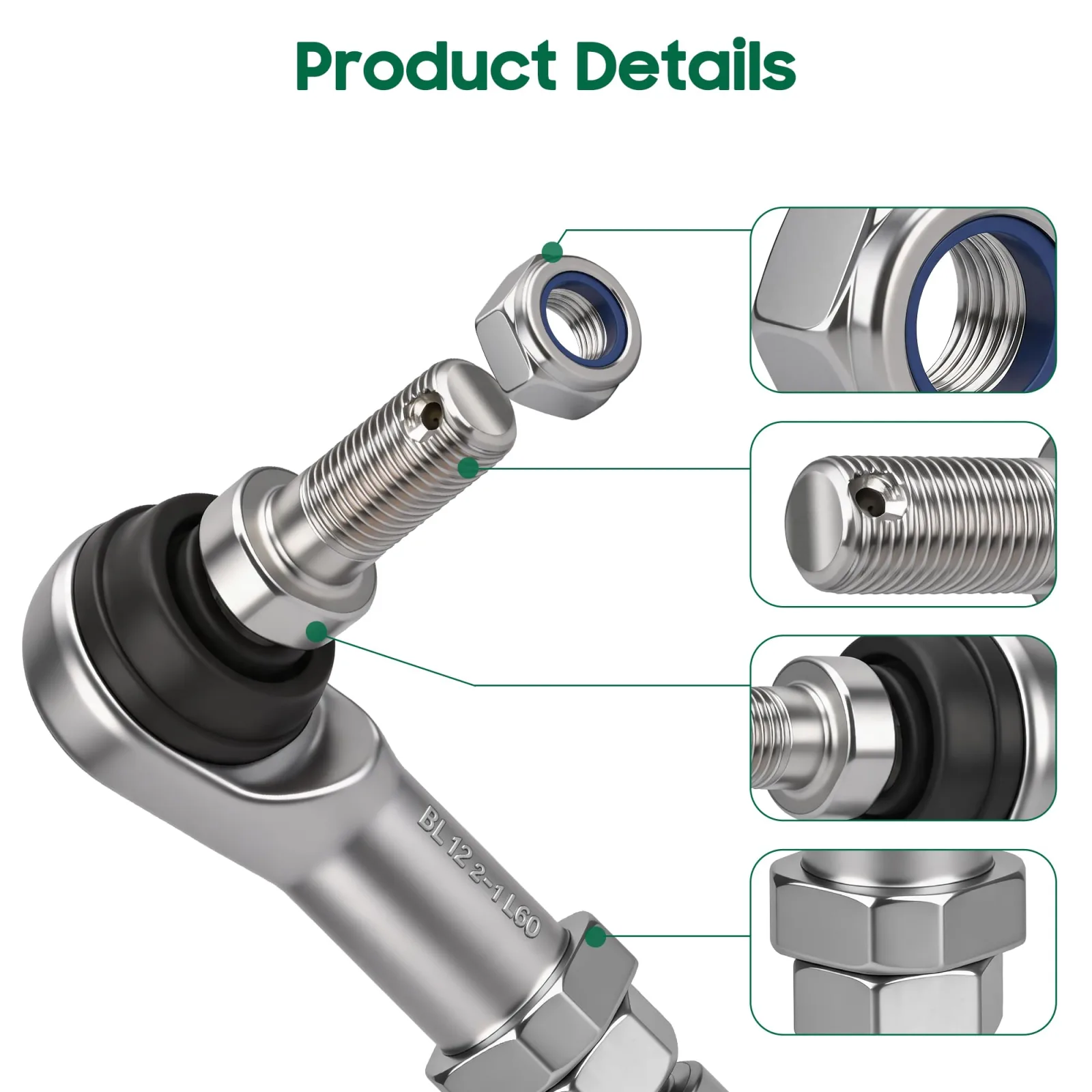 10L0L Tie Rod Kit for Club Car DS and Carryall 500 image 4