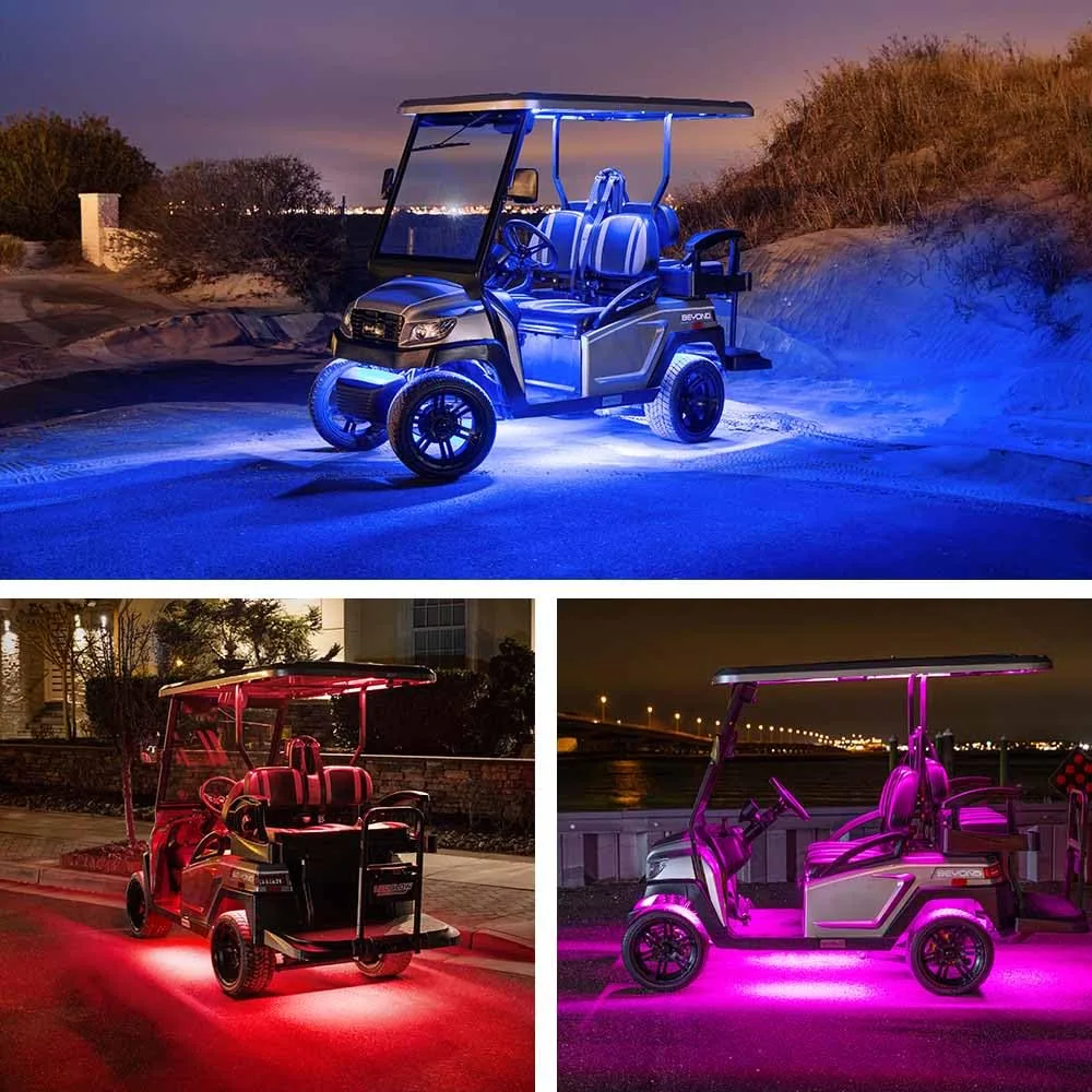 LEDGlow 12pc Million Color Golf Cart LED Light Kit image 4