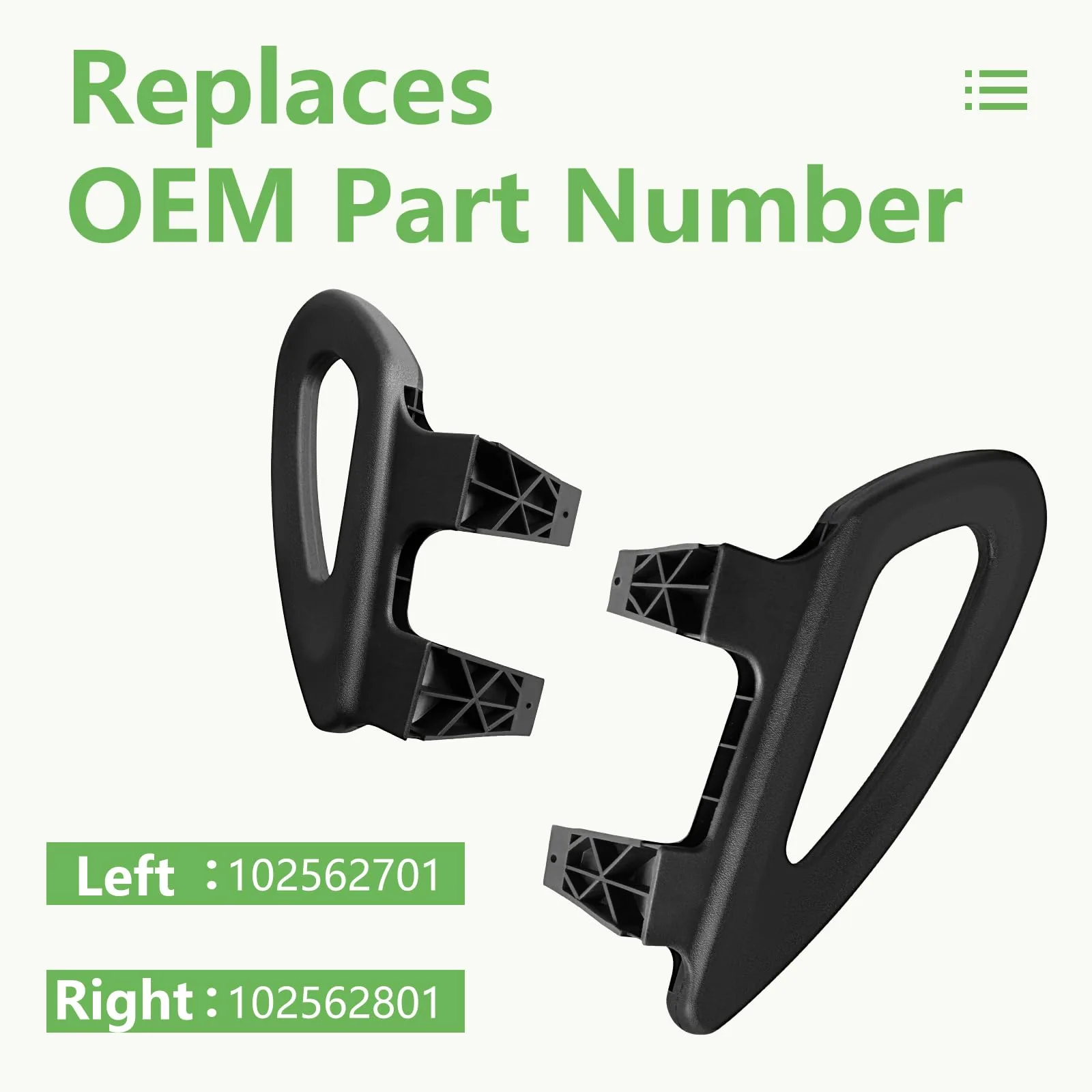 HEOHOU Arm Rest Hip Restraint for Club Car Precedent image 2