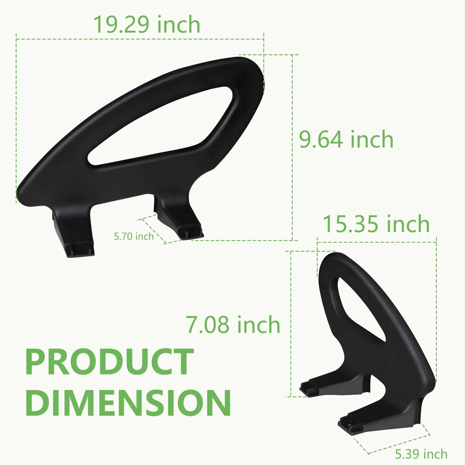 HEOHOU Arm Rest Hip Restraint for Club Car Precedent image 4