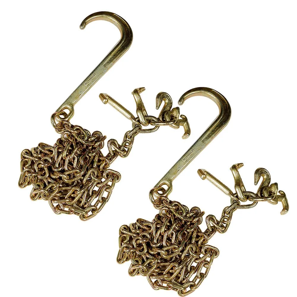 Generic 5/16-Inch x 10-Foot Tow Chain with J Hooks
