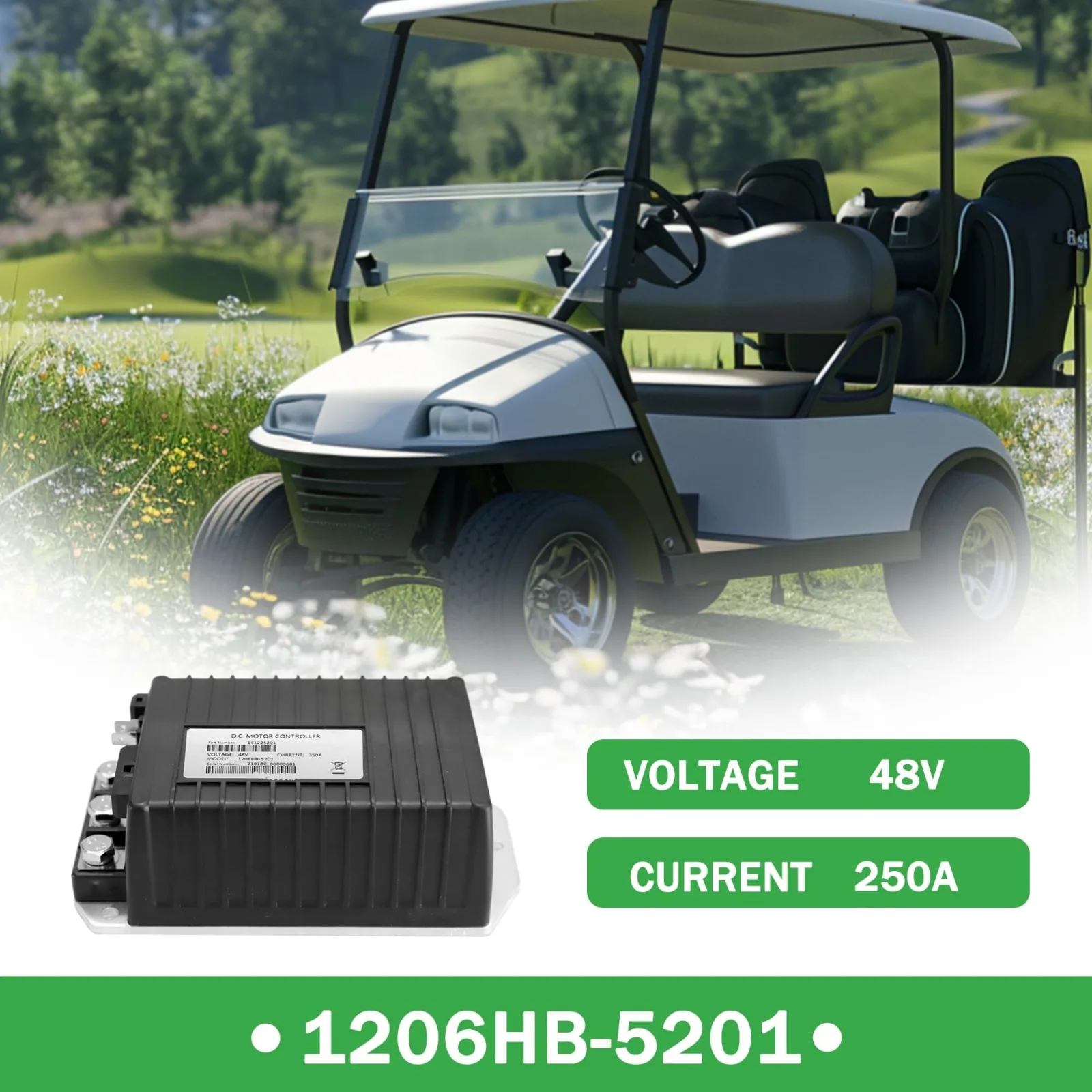 OYFEKNKUZ 1206HB-5201 48V 250A Motor Controller (612632) image 2