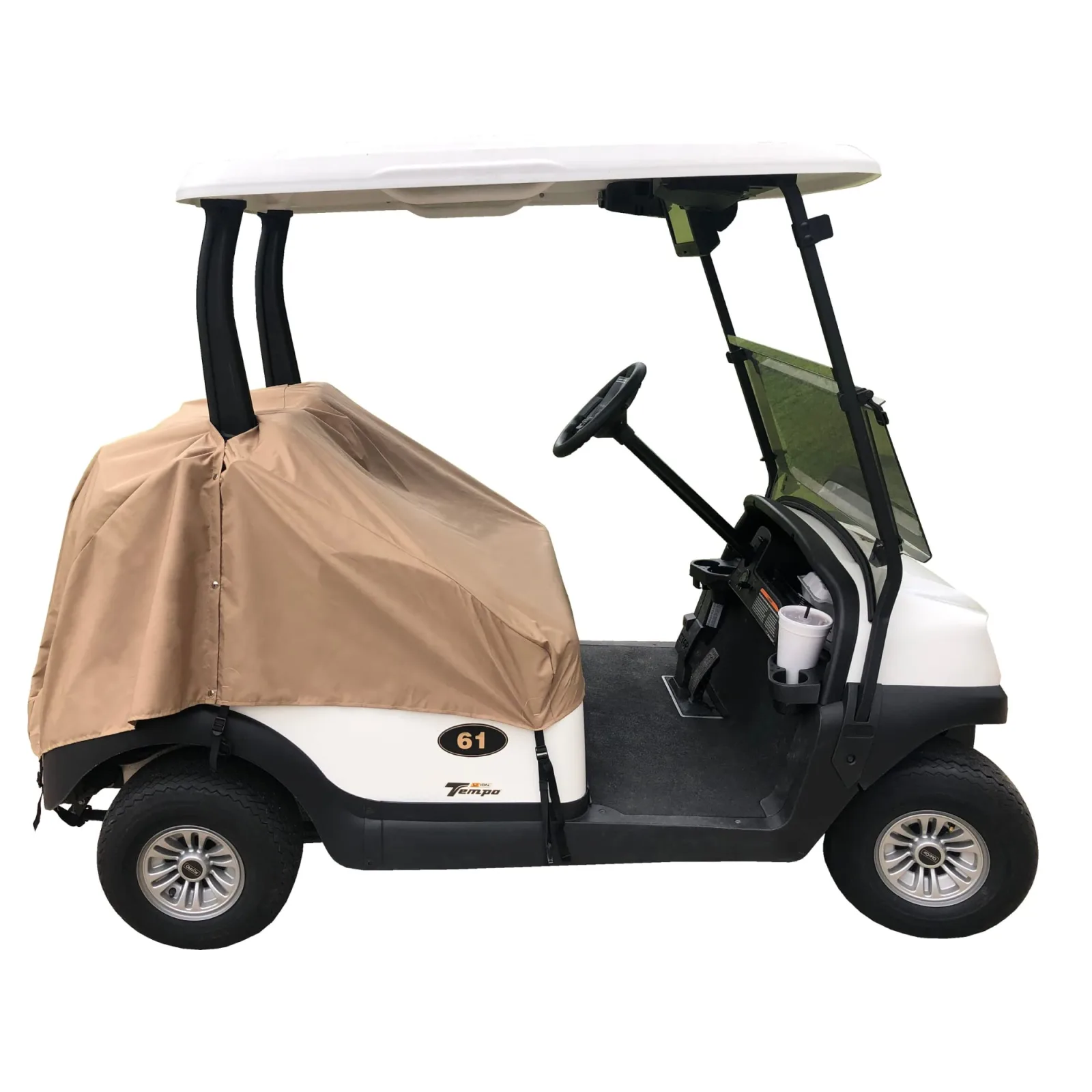 Formosa Covers Taupe Golf Cart Seat Cover
