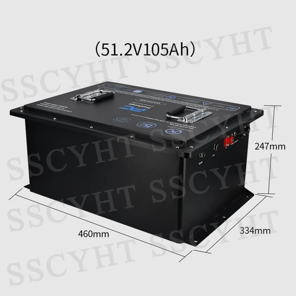 SSCYHT LiFePO4 Golf Cart Battery 51.2V 105Ah image 2