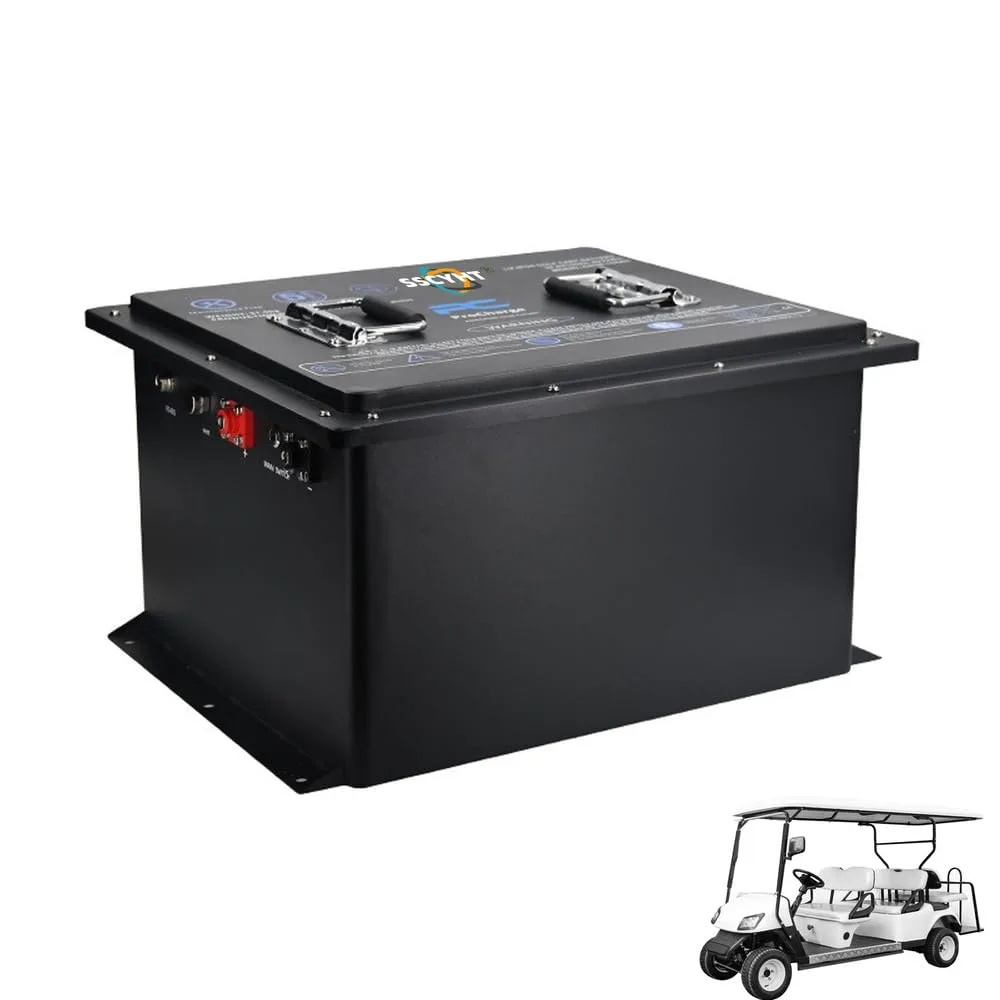 SSCYHT LiFePO4 Golf Cart Battery 51.2V 105Ah