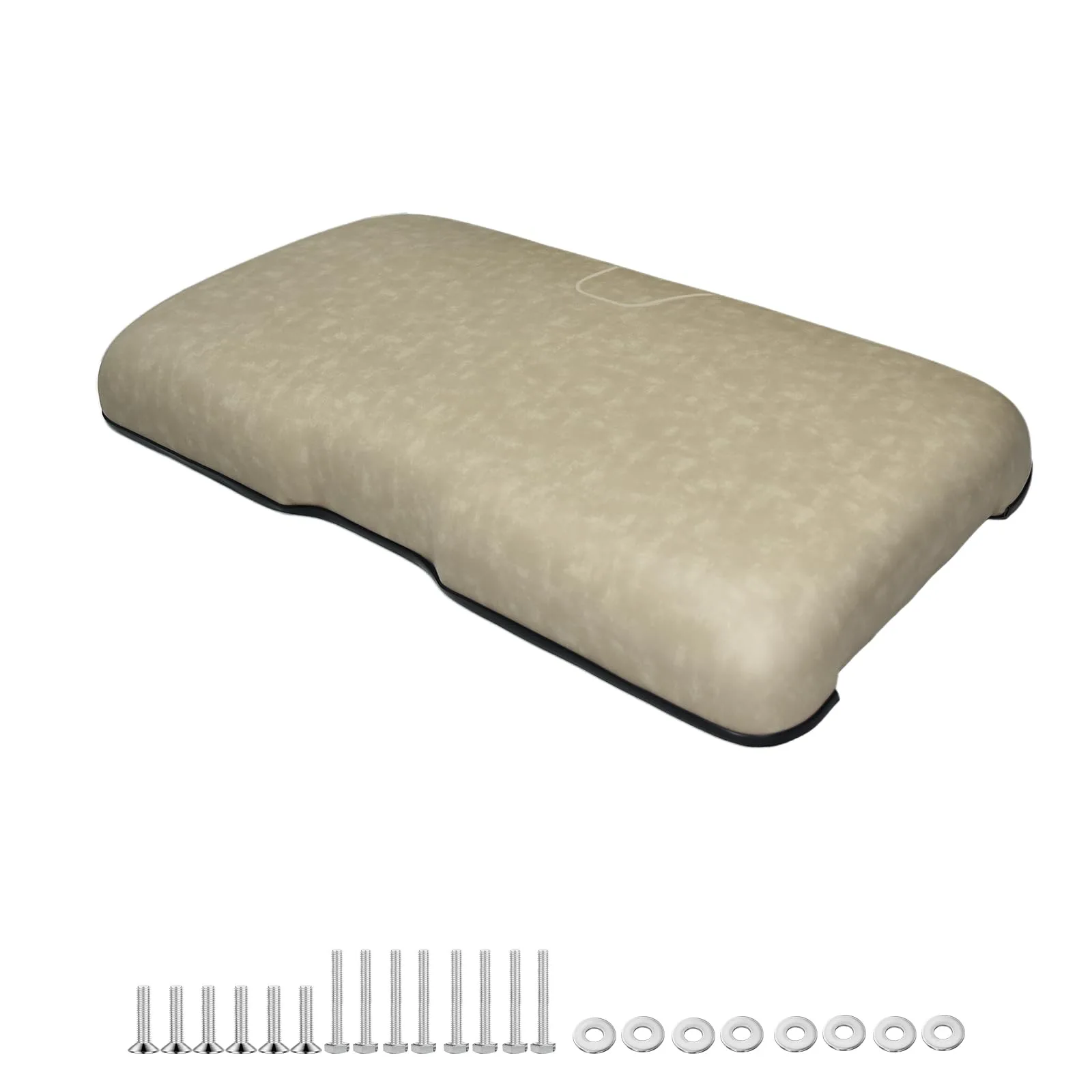 HEOHOU Front Seat Cushion for E-Z-GO RXV, Stone Beige