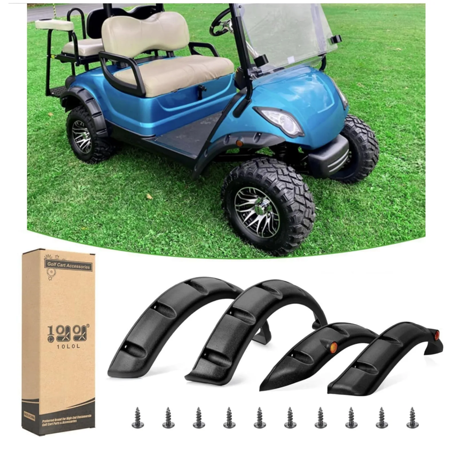 10L0L Fender Flares for Yamaha G29/Drive 2007-2016