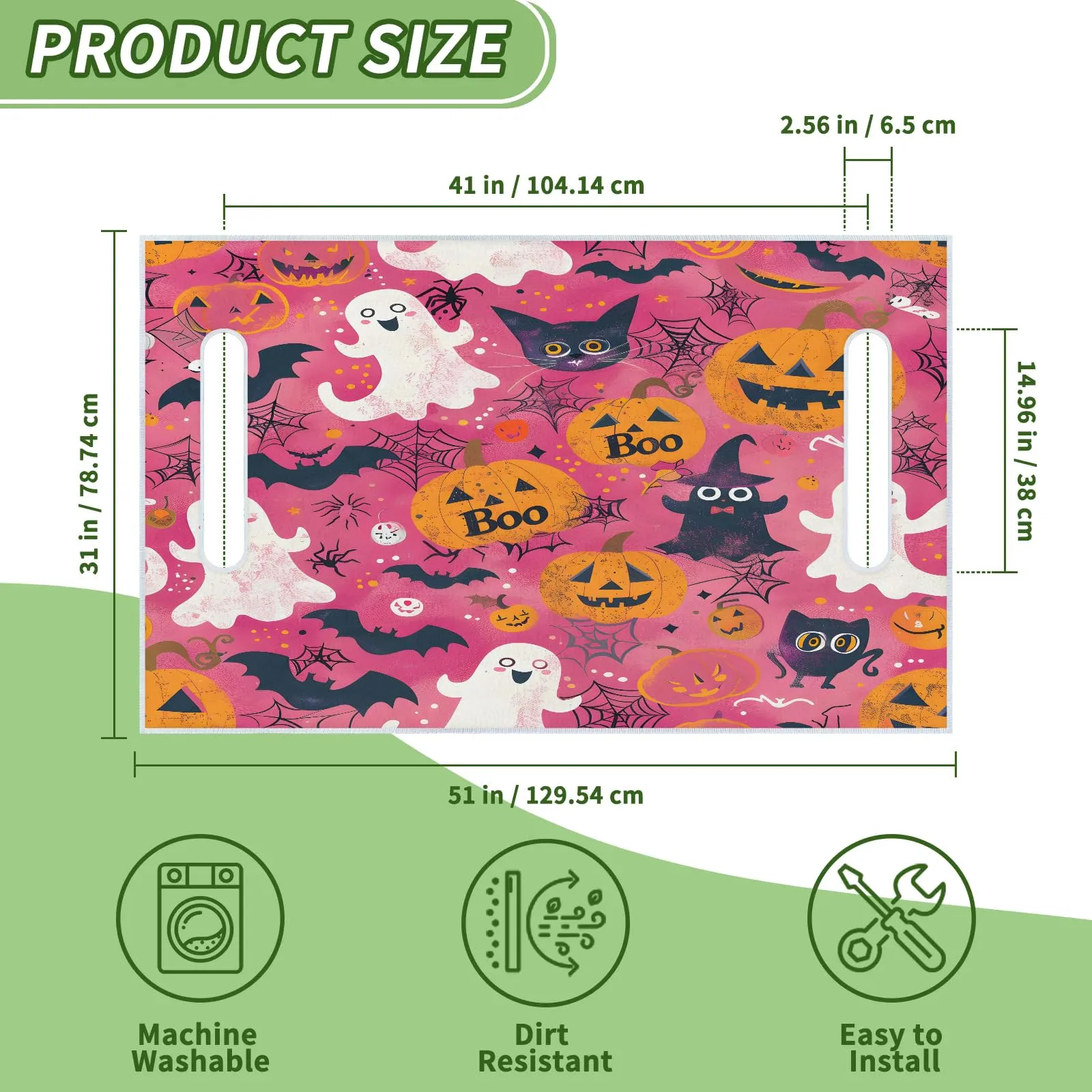 Tiveruda Golf Cart Seat Cover for Double Seats image 2