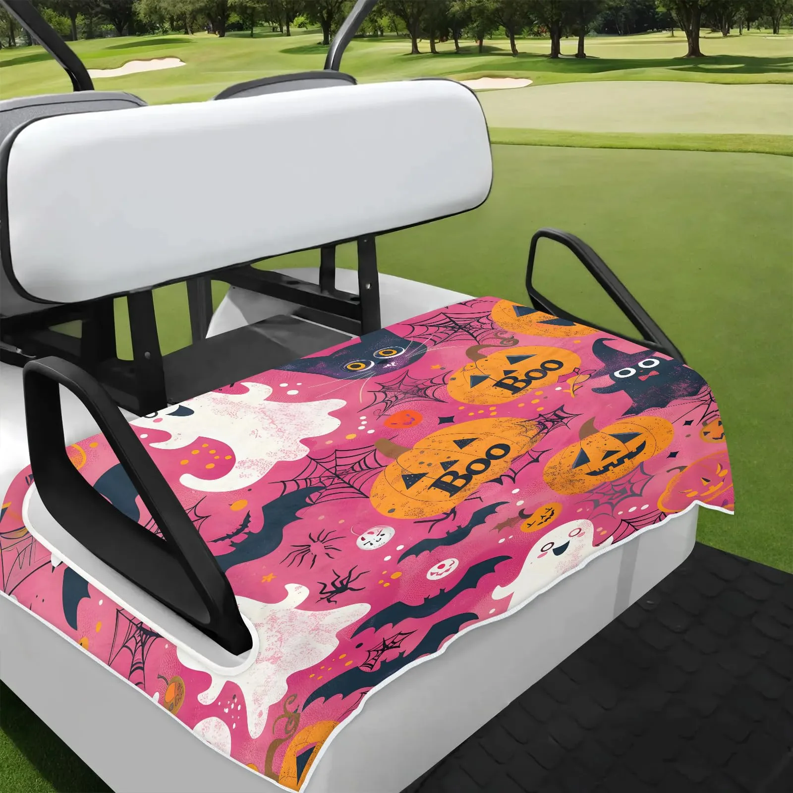 Tiveruda Golf Cart Seat Cover for Double Seats