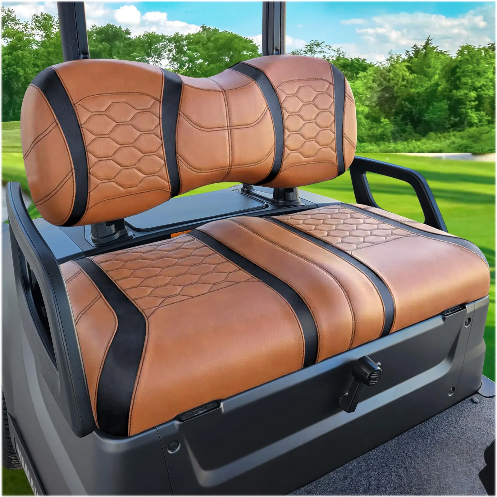 ProFormX HexFire Elite Staple-On Seat Covers 51-100-09 Brown/Black