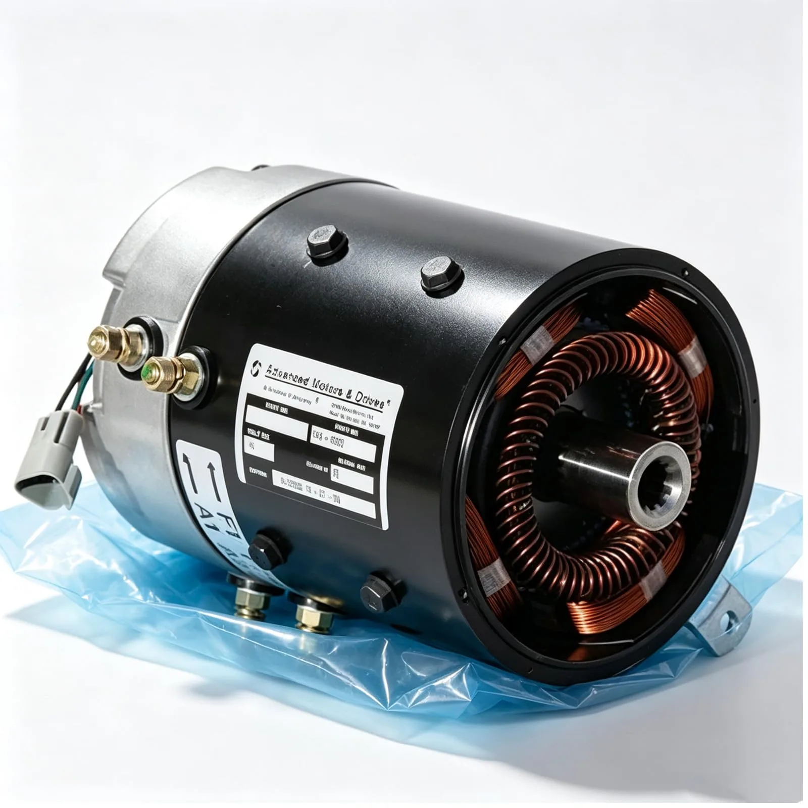 DJCXYSM 48V 3.7 kW Golf Cart Electric Motor image 2