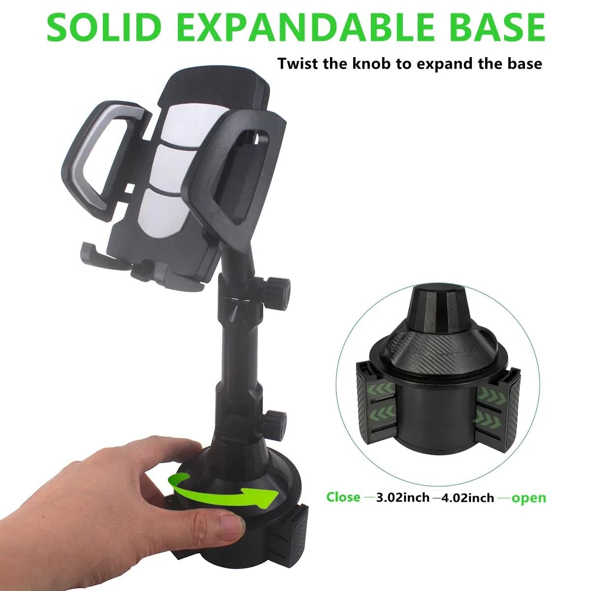 HKOO Golf Cart Phone Holder for EZGO, Club Car & Yamaha image 3