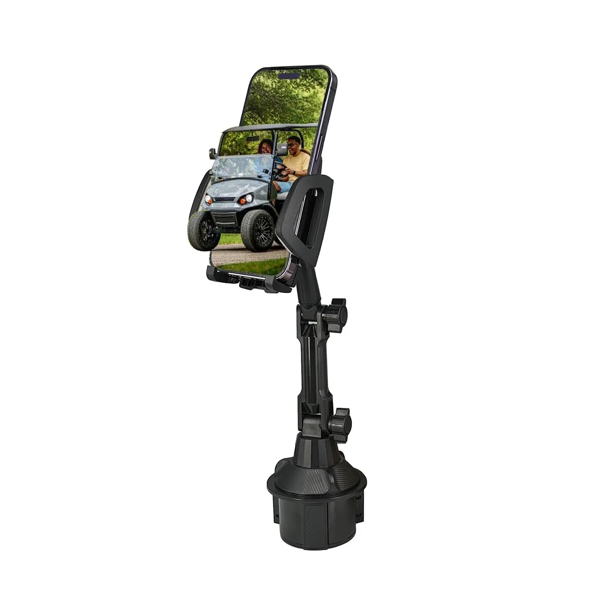 HKOO Golf Cart Phone Holder for EZGO, Club Car & Yamaha