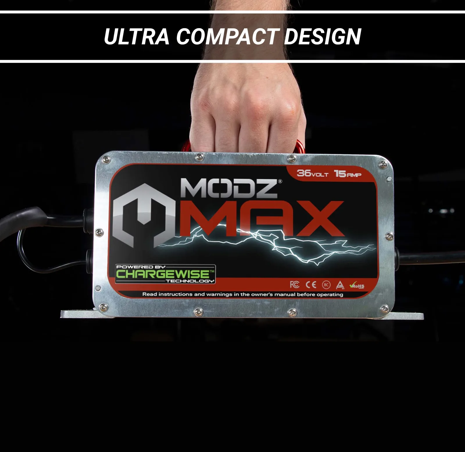 MODZ Max36 36V 15A Golf Cart Battery Charger image 4