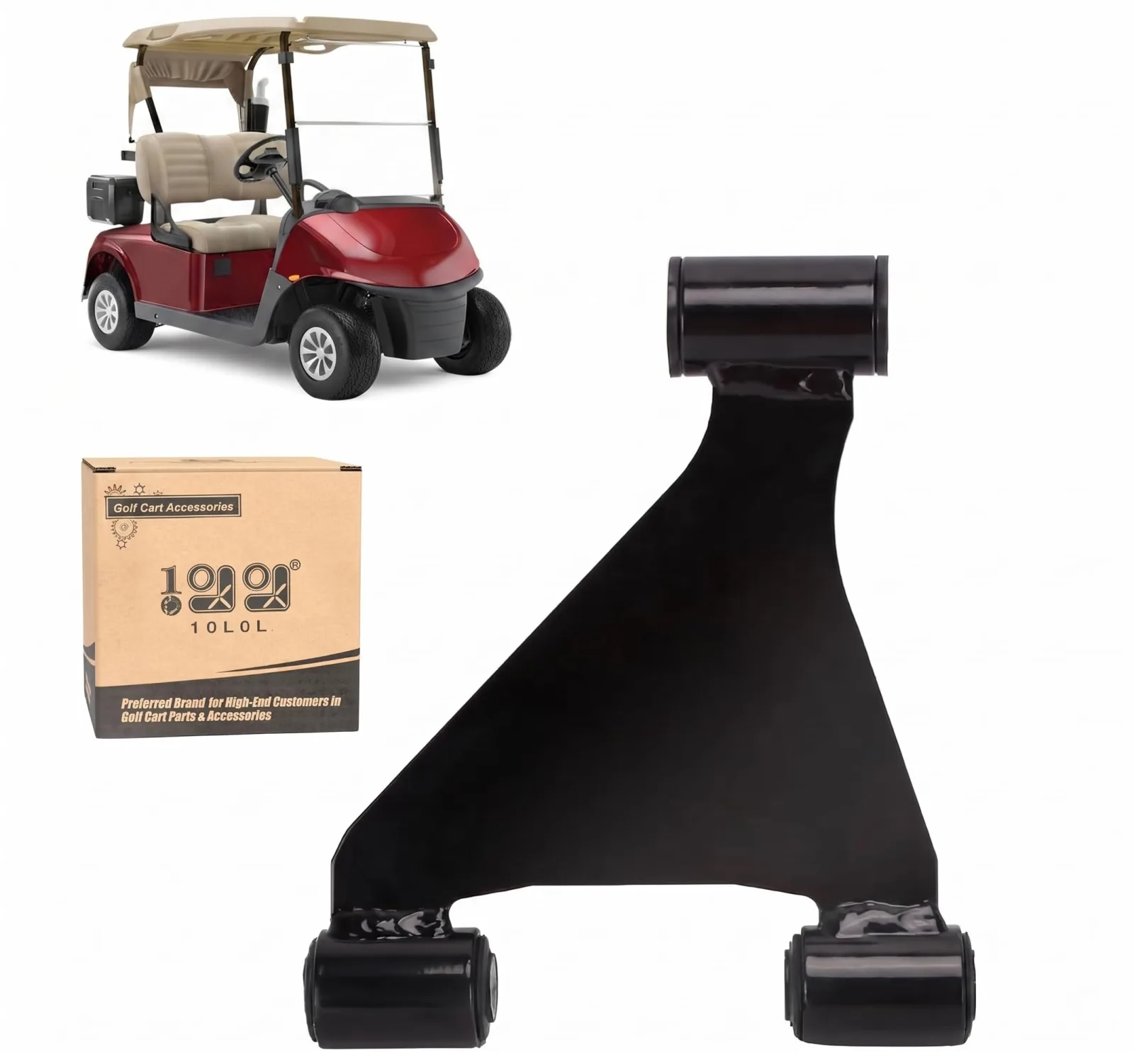 10L0L Front A-Arm Assembly for E-Z-GO RXV, JC-00125
