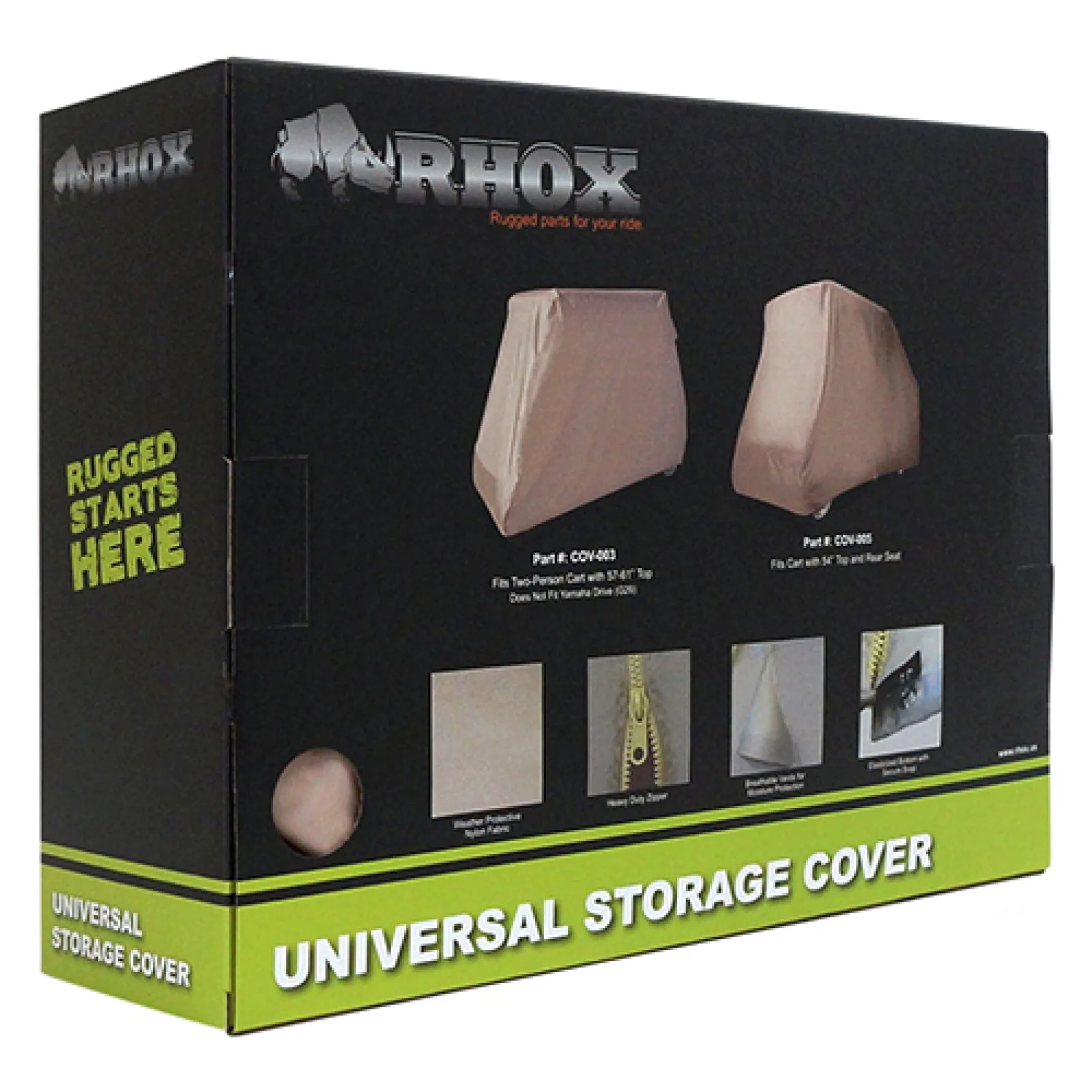 RHOX COV-003 Universal Golf Cart Storage Cover image 2