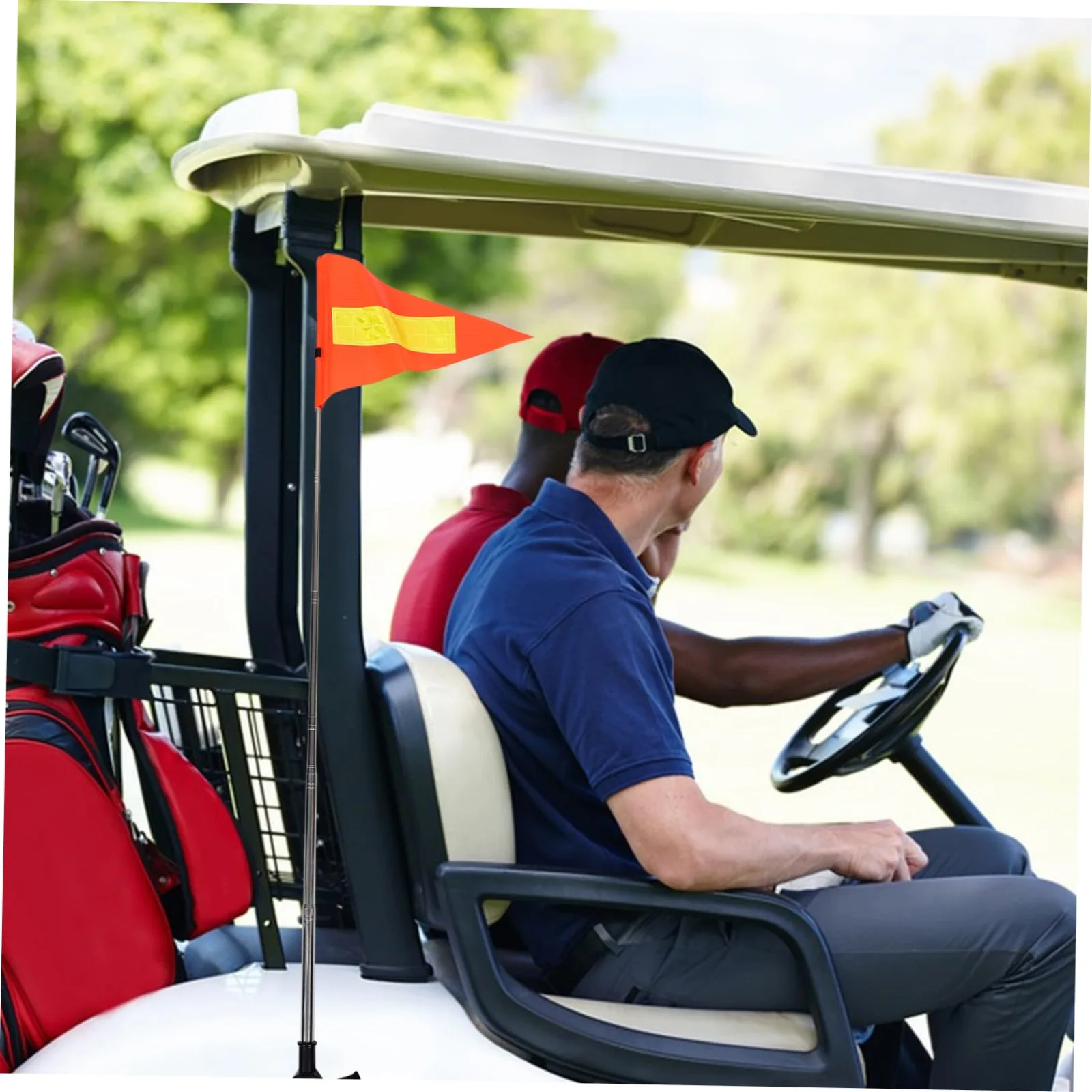 JOINPAYA Reflective Telescopic Golf Cart Safety Flag image 4