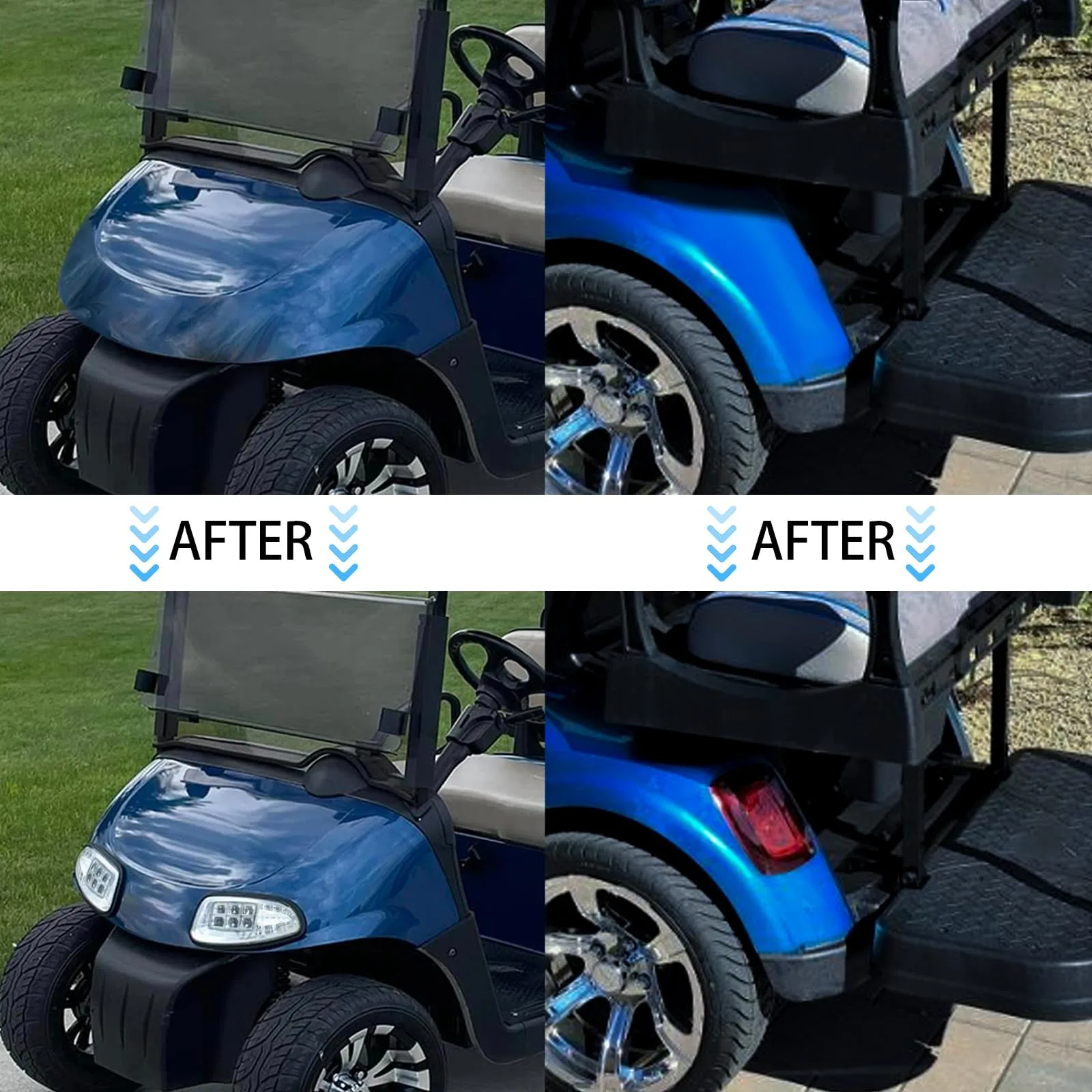 Shu-Ran LED Light Kit for E-Z-GO RXV 2016-2024 image 4