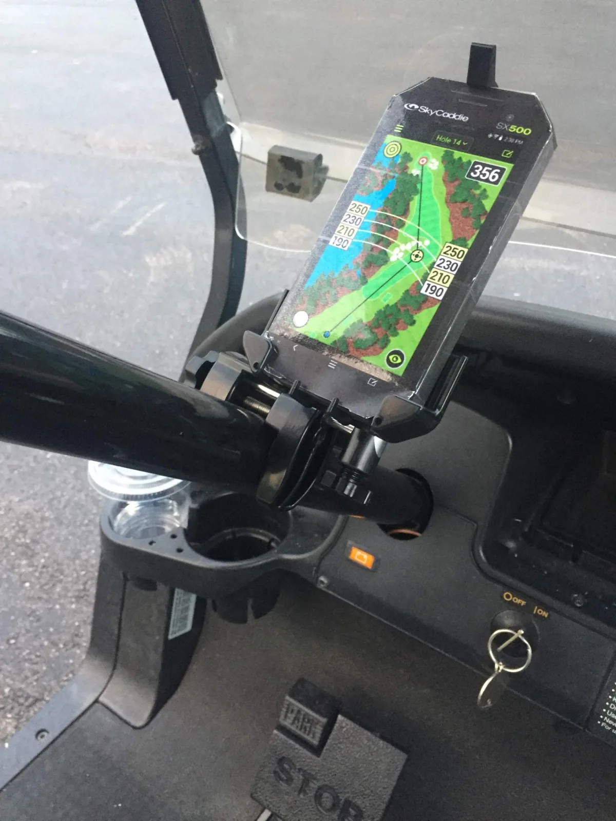 Caddie Buddy Golf Cart Mount for SkyCaddie SX500 image 3