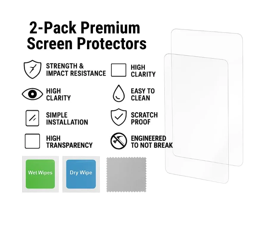 Denago Golf Cart Touchscreen Protector WR-DEN-N-R-SP image 3