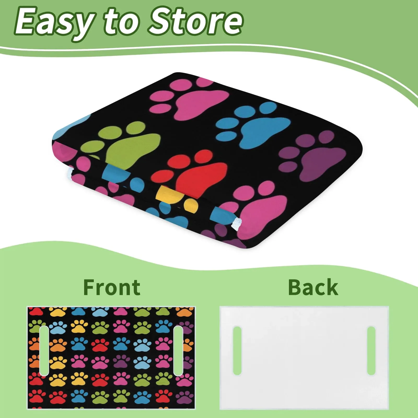 Tiveruda Golf Cart Seat Cover for Double Seats 51 x 31 in image 4