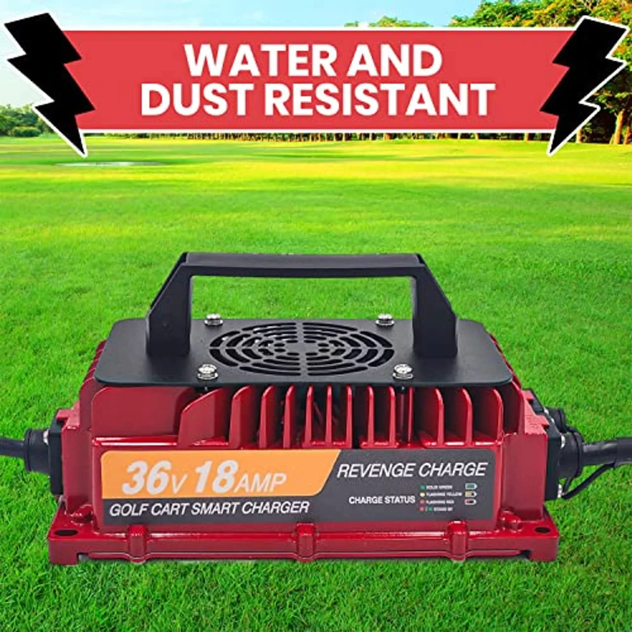 REVENGE 36V 18A Onboard Golf Cart Battery Charger image 3
