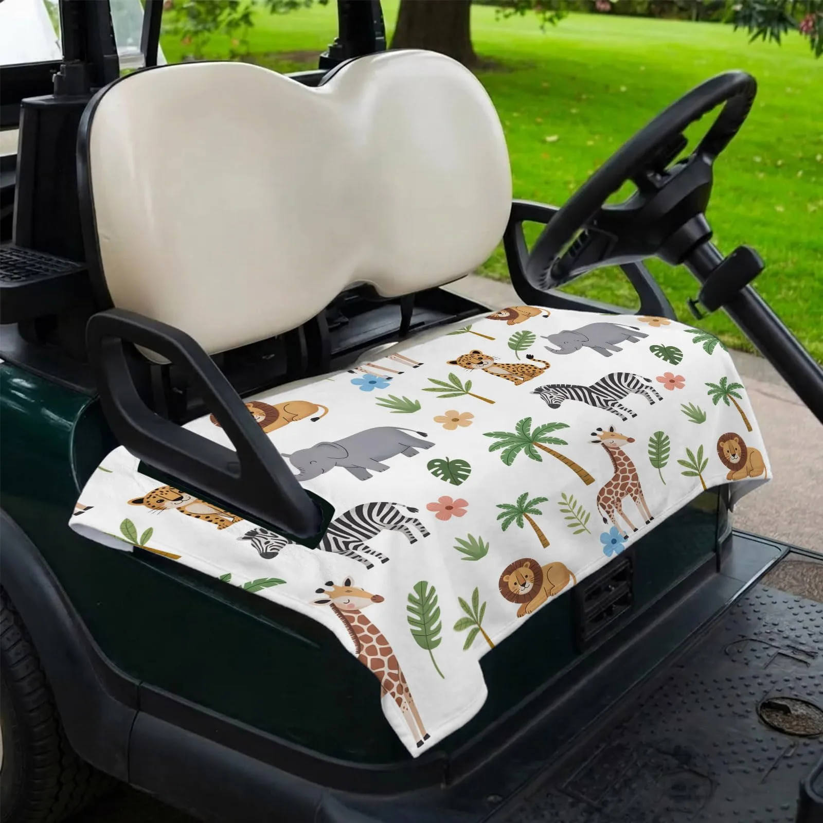 DecorLovee Golf Cart Seat Cover, 51 x 31 in image 2