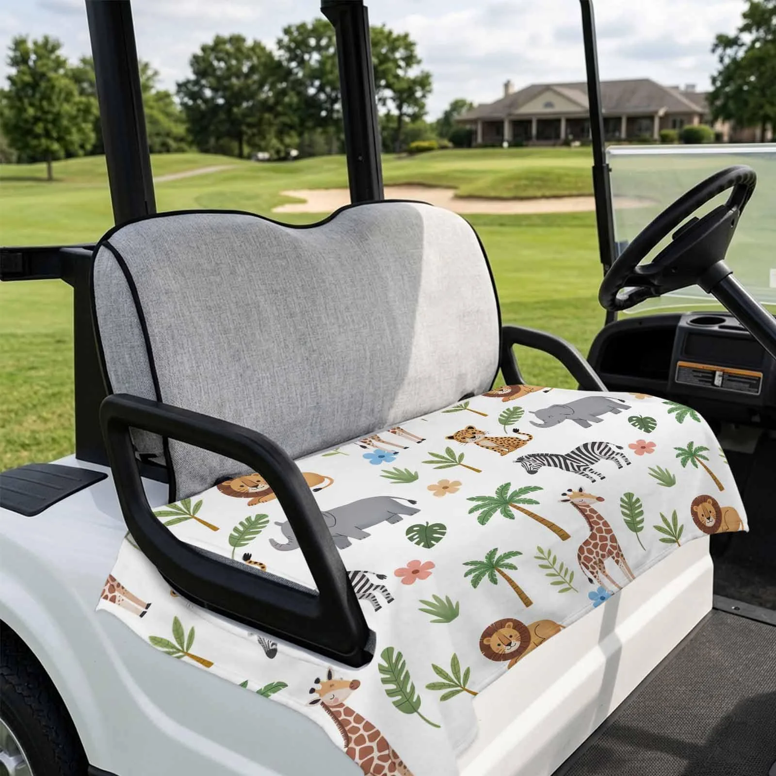 DecorLovee Golf Cart Seat Cover, 51 x 31 in image 4