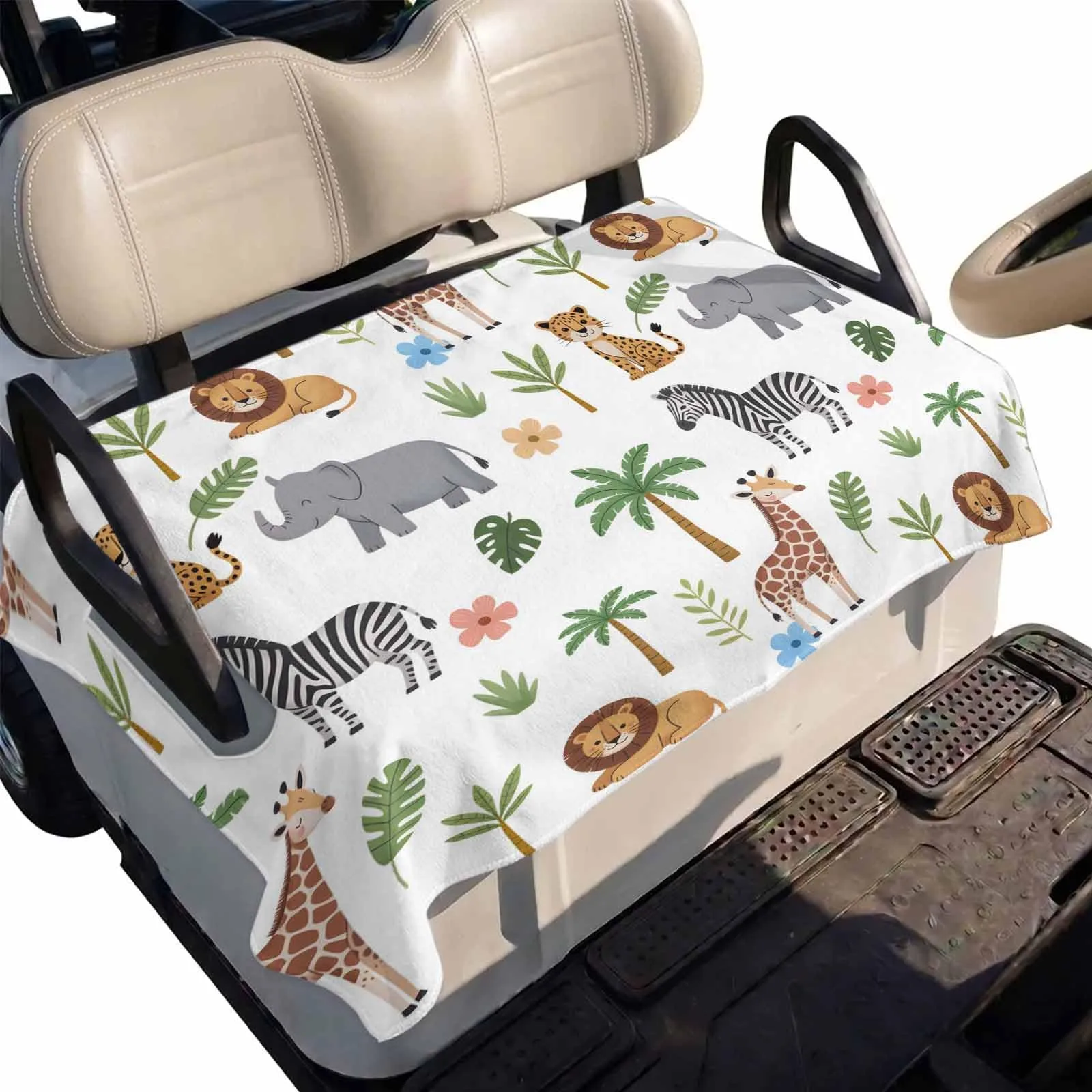 DecorLovee Golf Cart Seat Cover, 51 x 31 in